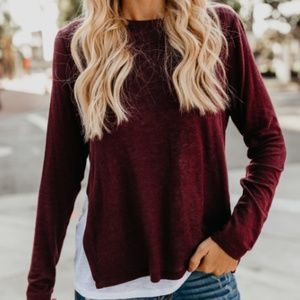 Layered Sweater